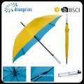 Advertising Fiberglass Ribs Double Layer Parasol Straight Umbrella
